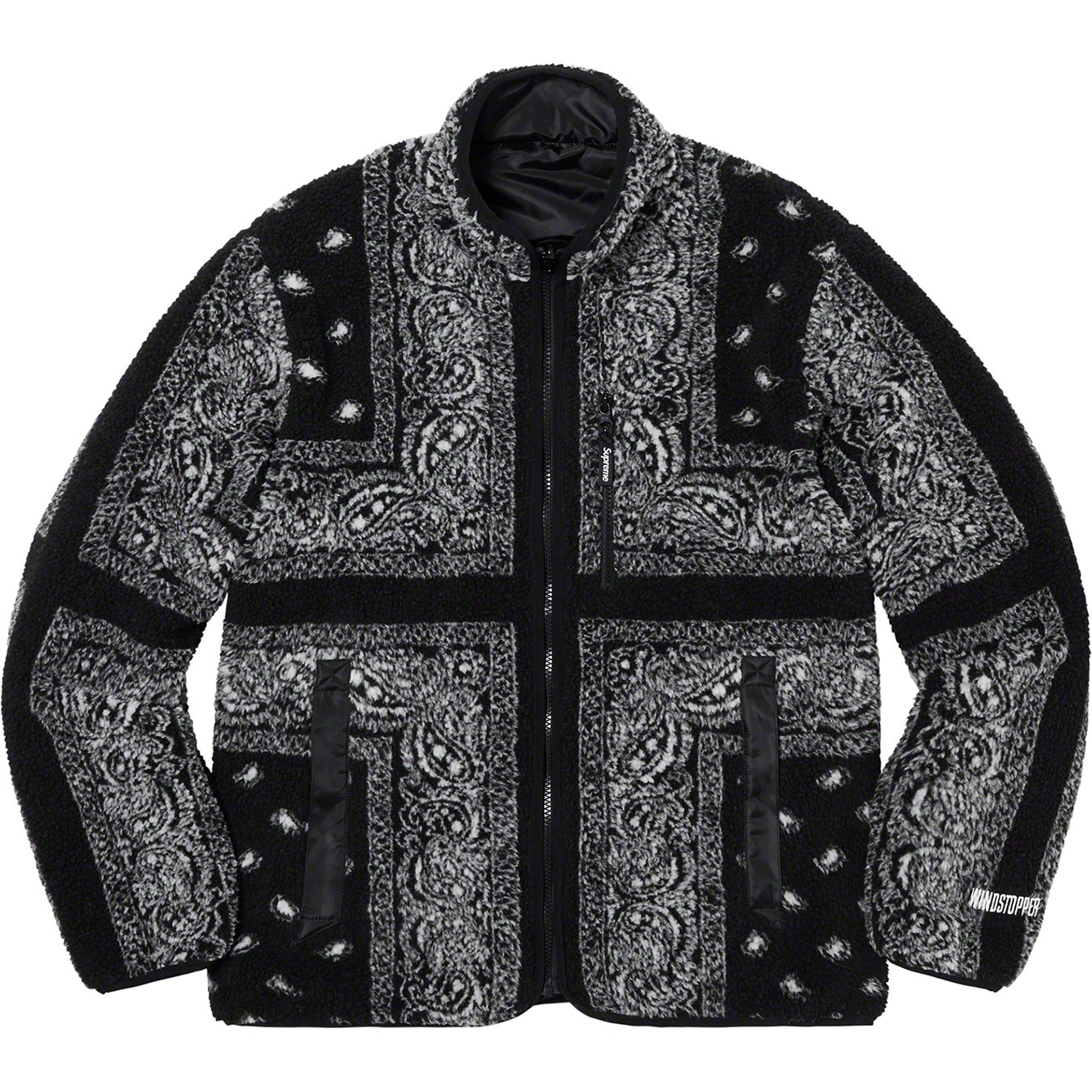 Reversible Bandana Fleece Jacket view 8
